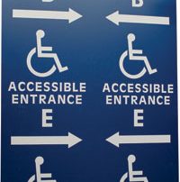 Large Handicap Sign