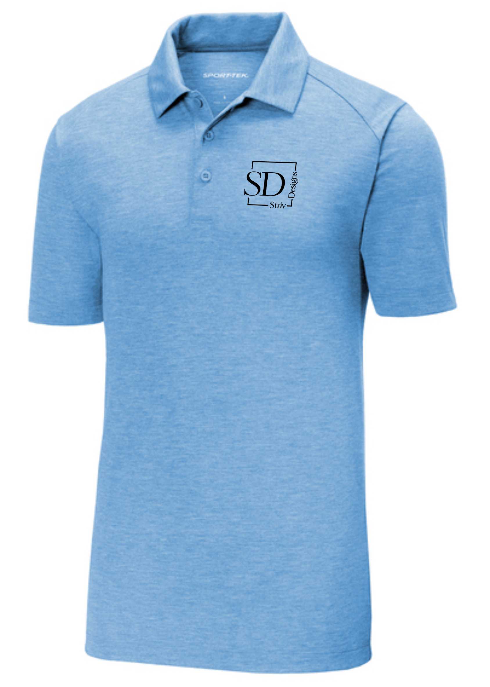 Sport-Tek ® PosiCharge ® Tri-Blend Wicking Polo - Image 8